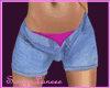 unbutton short pink pant