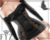 F ❥ Lace Dress Black