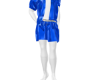 (BM) baby blue 2 pc suit