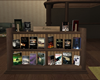 (K ) bookshelves coffee