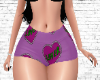 Purple Lover Shorts