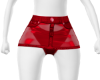 red sexy shorts