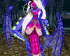 Blue-pink Dragoness