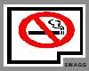 NO SMOKING HEADSIGN