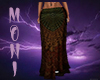 BOHO SKIRT BROWN