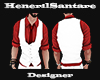 HS-White-Red Waistcoat