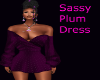 Sassy Plum Dress