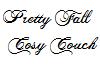 Pretty Fall Cosy Couch