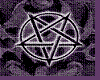 violet gothic sessel