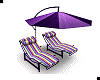 .MM. Purple Beach Chairs