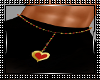 Red & Gold Belly Chain