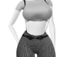 plaid sexy fit