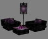 Purple Cuddle Chairs