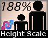 Scale Height 188% F