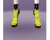 black-yellow heels
