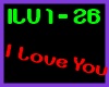 I LOVE YOU (ILU) Instru