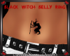 Black Witch Belly Ring