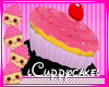 !C Cupcake On Head Kids 