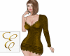 Mini Dress Gold