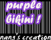 [ng] purple bikini