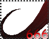 (666) evil red horns