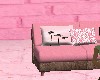 pink girl sofa