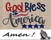 GodBlessAmerica Bibs (M)