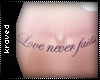 {K} Love never fails