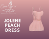 Jolene Peach Dress