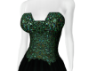 ~Gown 1 Green Glitter