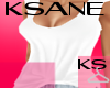 KS||White T-Shirt||