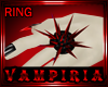 .V. Spiked Red Ring