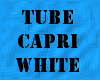 [PT] tube capri white