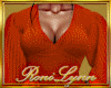 Knit Ruffle Orange
