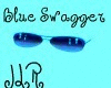 Blue Swagger Glasses