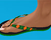 Argyle Flip Flops 1 (F)