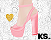 ♕ Pink Heels