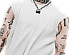 White Tanktop Tattoo