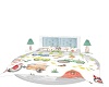 KIDS PRINT BED W/6POSES