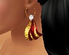 *k* Love Gold Earrings