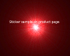 Welcome to page sticker
