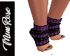 Purple Plaid Dub Socks