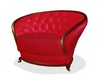 Red POSELESS Round Chair