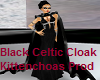 black celtic cloak
