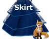 Blue Wedding Skirt