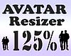 Avatar Scaler 125% / M