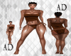 -AD- TWISTED blk HAIR