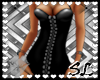 [SL] mini pvc dress bl