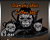 Gothic Skull Coffee Set