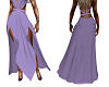 Assassins Skirt Purple